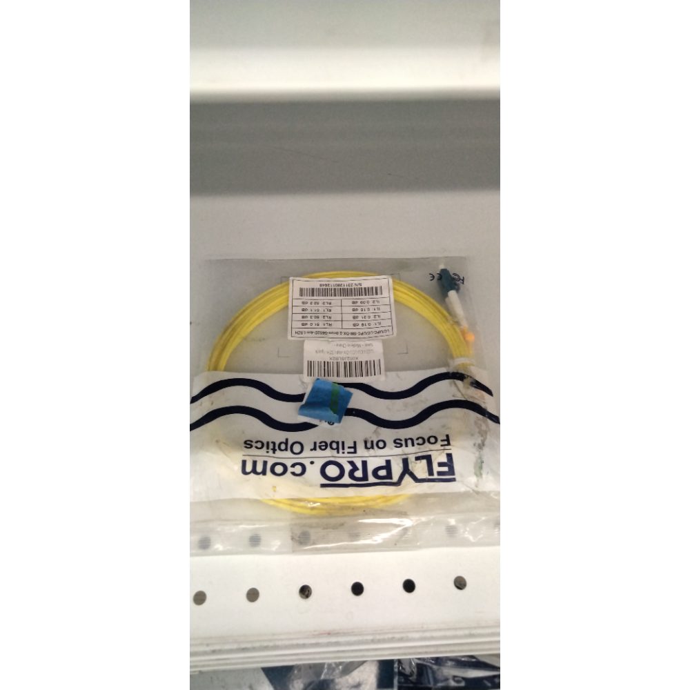 FLYPROFiber- 4M OS2 Fiber Patch Cable LC to LC, Length Options: 0.2m-300m, 1G/10GB Single Mode Duplex 9/125um SMF Fiber Optic Cable Cord LSZH 4Meter(13ft)