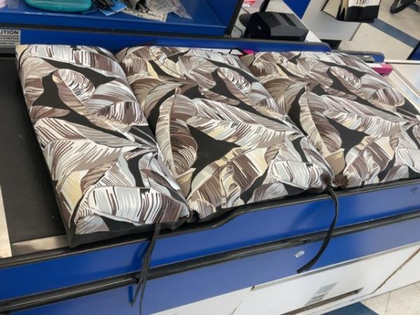 Cushioned Checkout Lane Divider - Leaf Pattern, Comfort Padded, Grocery Separator Retail $75.00