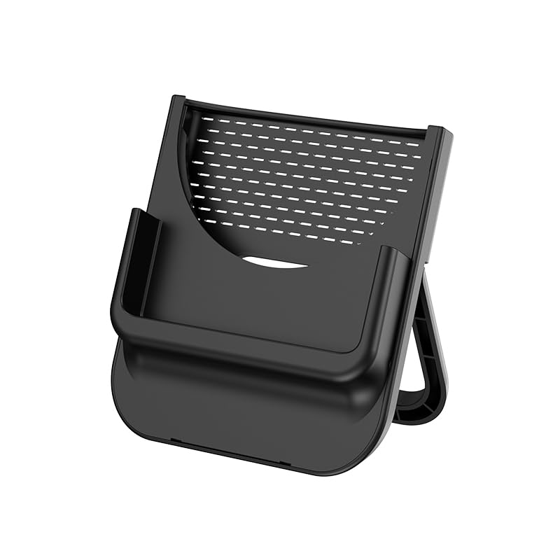 Wireless Charging Pad,Qi-Certified 15W Max Fast Wireless Charger (No AC Adapter) (Black+Holder)