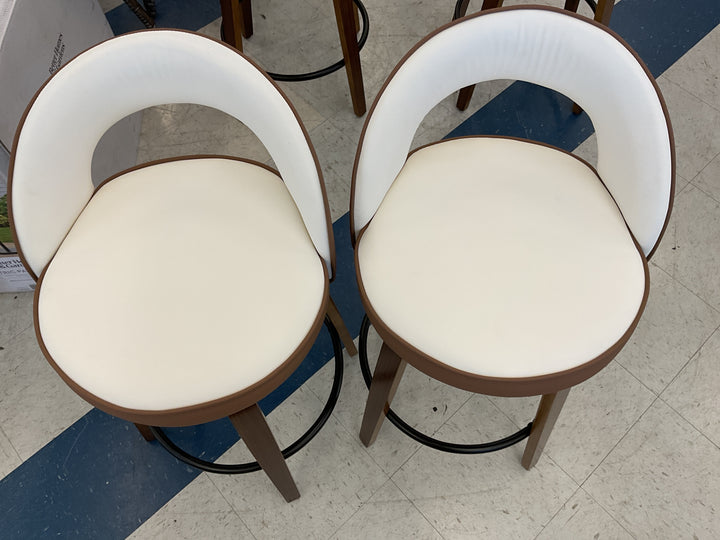 360” rotatable bar chair set of 2
