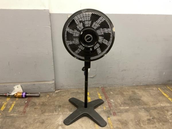 CLEARANCE- Lasko - Oscillating Stand Fan - Model unknown, Adjustable Height, Black Retail $10.00