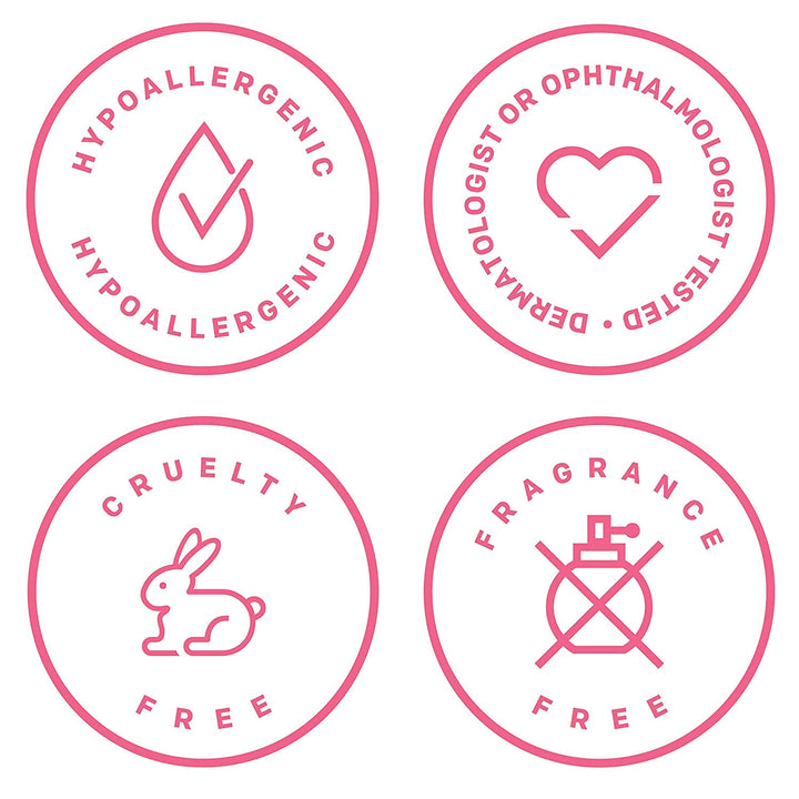 Almay Eye Makeup Remover Pads, Longwear & Waterproof, Hypoallergenic, Fragrance-Free, Ophthalmologist Tested, Stocking Stuffer for Women, 120 count