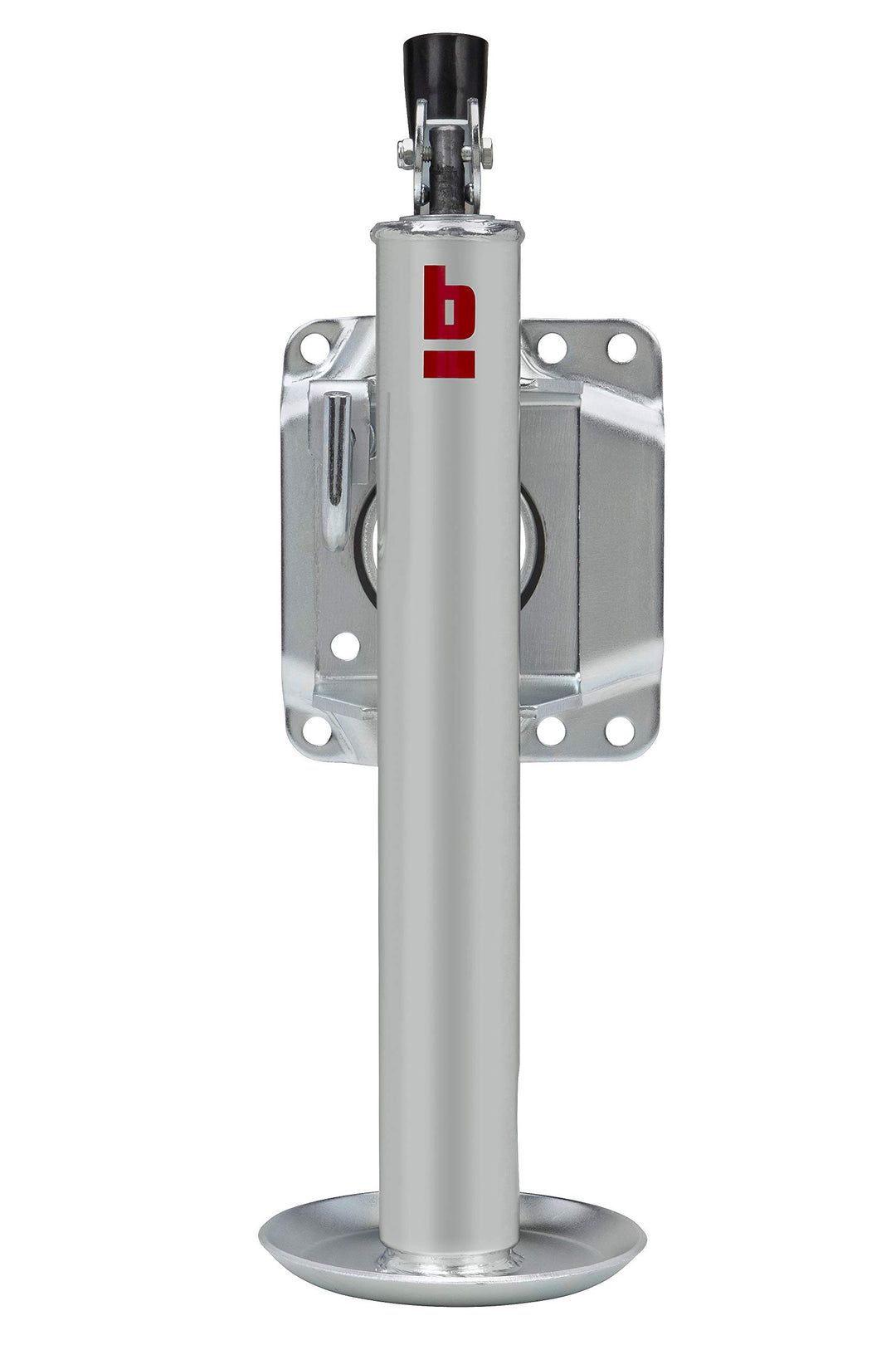 bROK Products 15936 Side Mount Top Wind Trailer Jack with Footplate - 1000 lb, Silver Retail $80.99