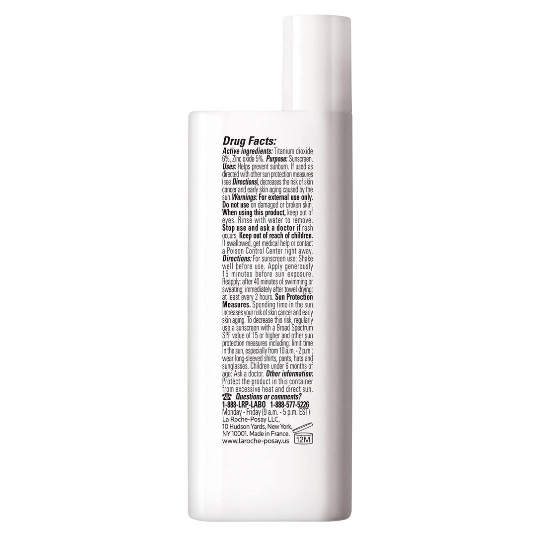 La Roche-Posay Anthelios Mineral Ultra-Light Face Sunscreen SPF 50, Zinc Oxide Sunscreen for Face, 100% Mineral Sunblock, Oil Free for Sensitive Skin, Daily Sun Protection