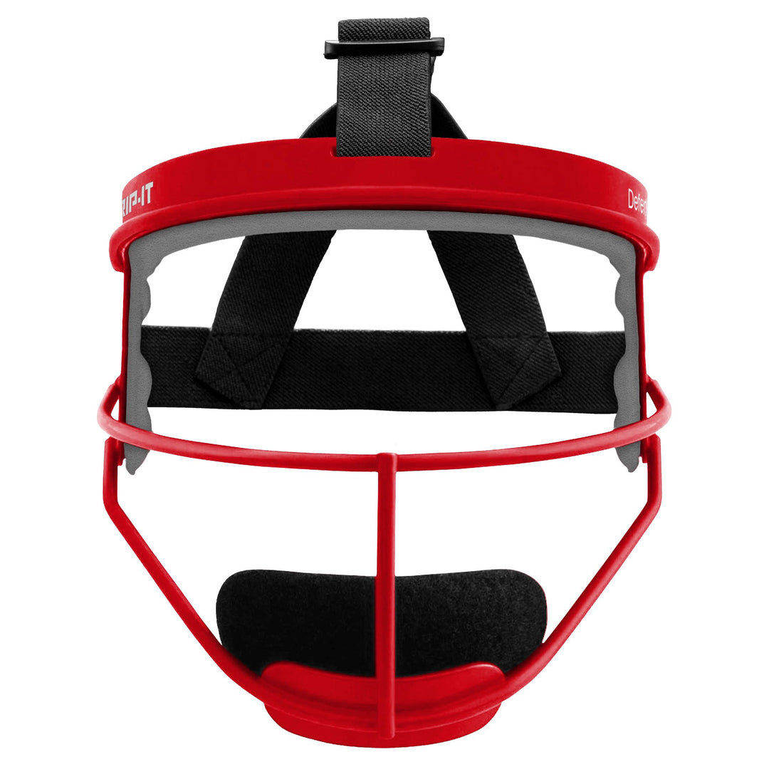 RIP-IT Women's/Girls Defense Softball Fielder's Face Mask | Youth | Scarlet Retail $23.99