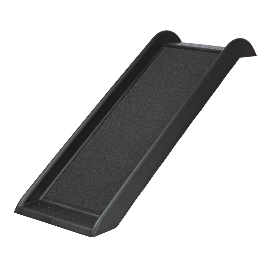 TRIXIE 39-in Pet Ramp, Portable Dog Ramp for Small Cars and Furniture, Non-Skid Surface, Black Retail $50.56