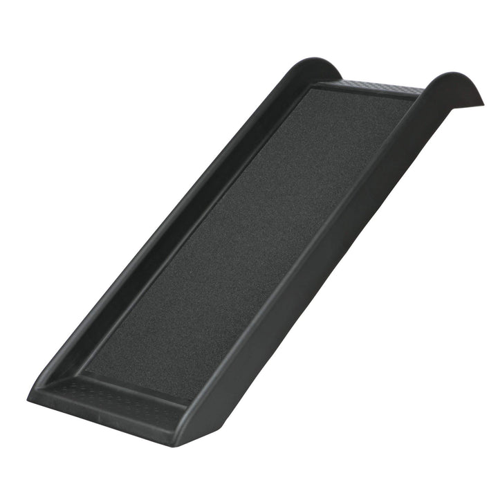TRIXIE 39-in Pet Ramp, Portable Dog Ramp for Small Cars and Furniture, Non-Skid Surface, Black Retail $50.56