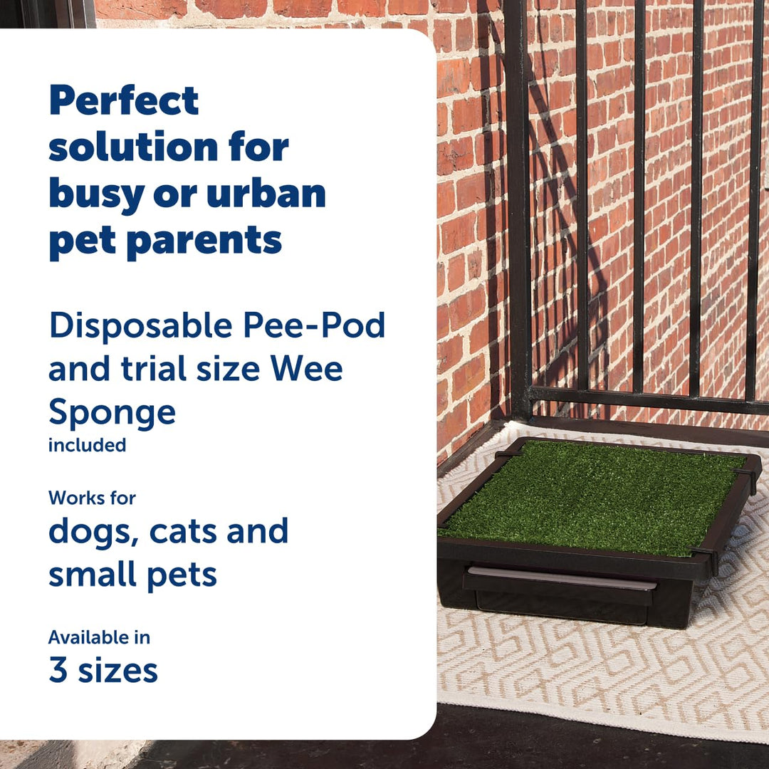 PetSafe Pet Loo Portable Dog Potty - Pet Toilet Alternative for Puppy Pads - Small - Perfect for House Training - Easy-to-Clean Grass Mat Retail $89.99