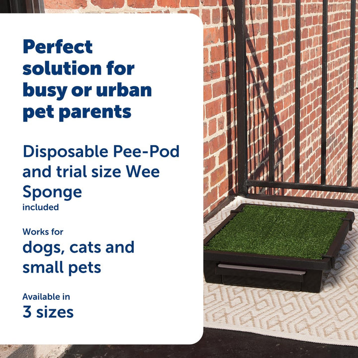 PetSafe Pet Loo Portable Dog Potty - Pet Toilet Alternative for Puppy Pads - Small - Perfect for House Training - Easy-to-Clean Grass Mat Retail $89.99