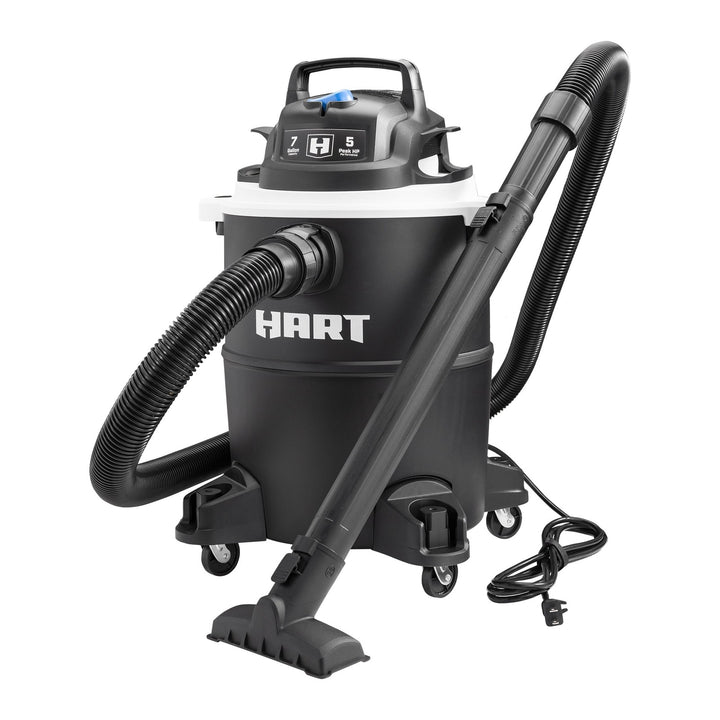 HART 7 Gallon 5 Peak HP Poly Wet/Dry Vacuum  VOC708PF 3701