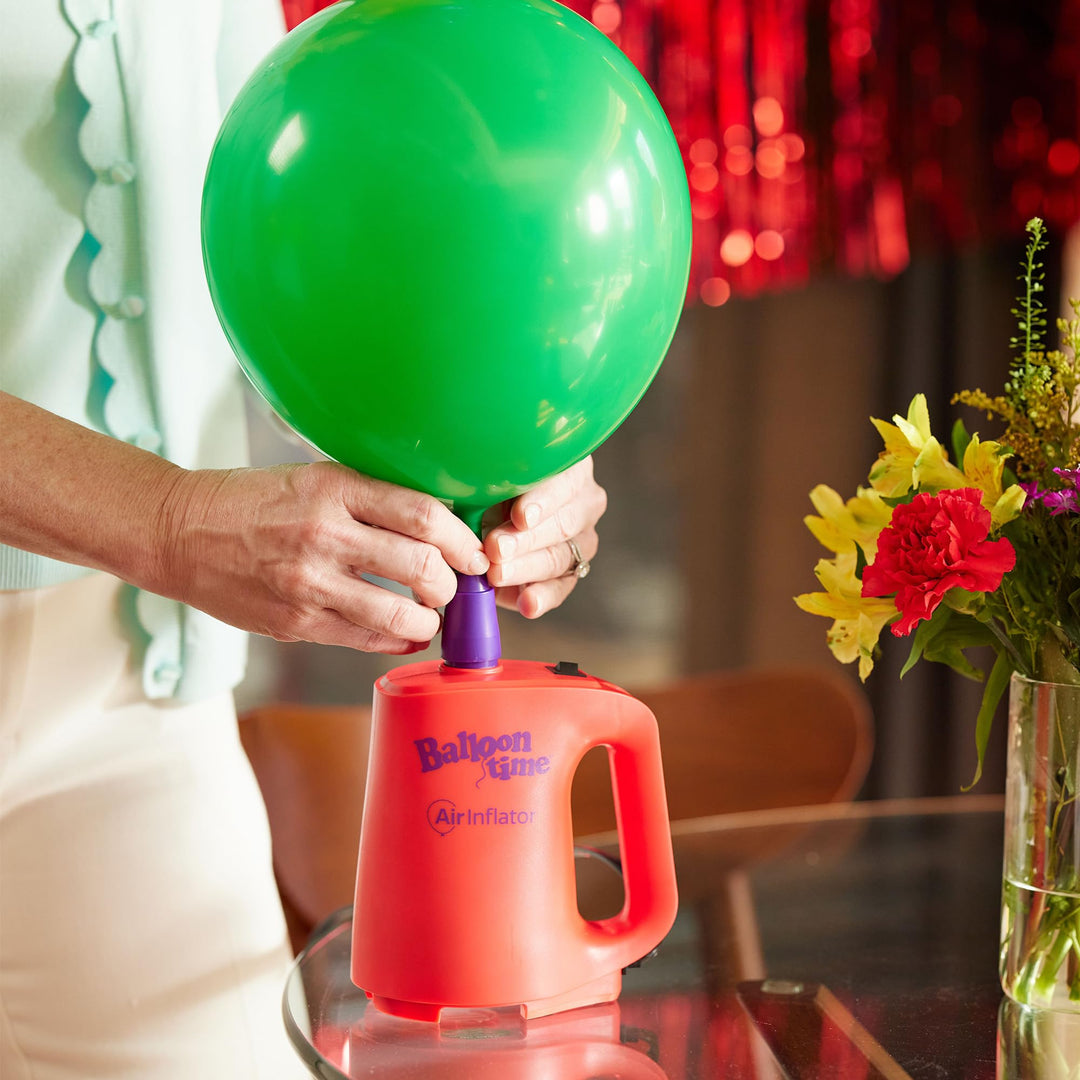 Balloon Time Electric Air Inflator and Deflator - Powerful Portable Electric Air Pump for Balloons, Balloon Arch, Party Decorations, Inflatables, and Air Mattresses Retail $27.99