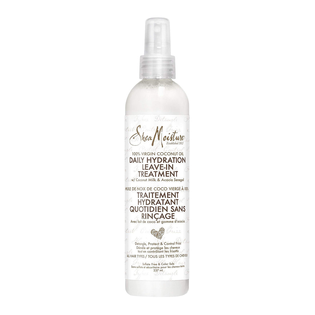 SheaMoisture 100% Virgin Coconut Oil Leave In Treatment 8 oz Liquid