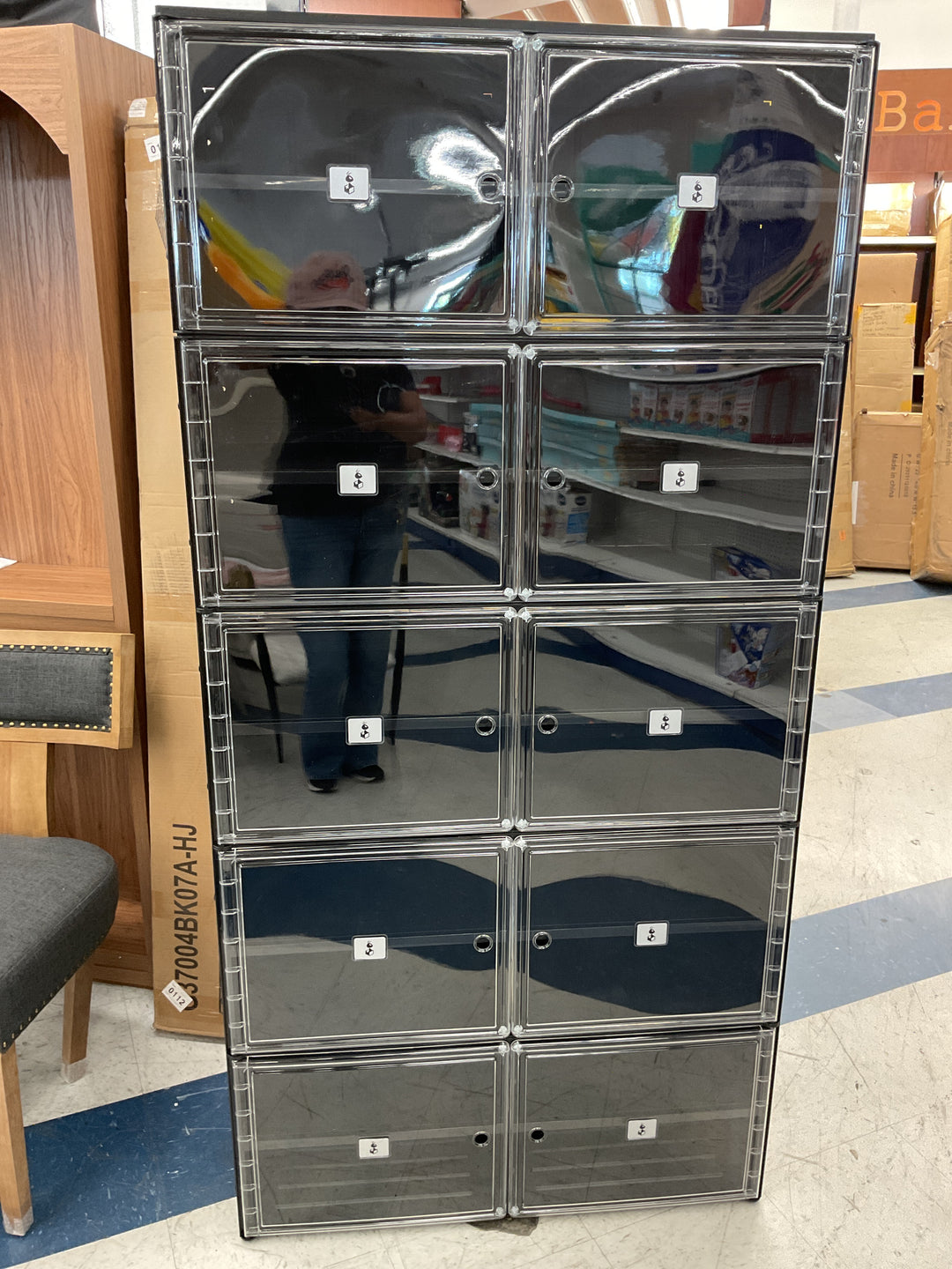 Urban luxe storage cabinet for black