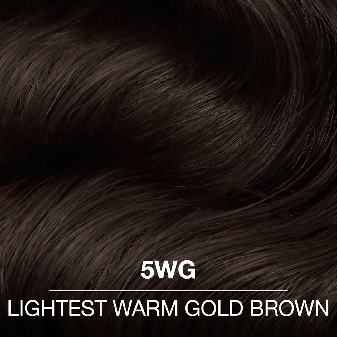 COLORCHARM Demi Permanent Hair Color 5WG Lightest Warm Gold Brown Gloss, Refresh & Tone 2 Fl Oz