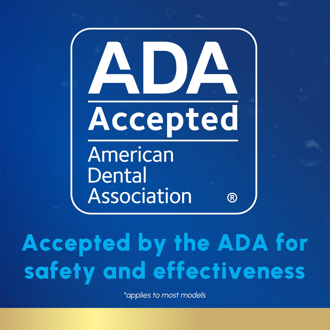 Waterpik Cordless Advanced 2.0 Water Flosser For Teeth, Gums, Braces, Dental Care With Travel Bag and 4 Tips, ADA Accepted, Rechargeable, Portable, and Waterproof, Blue WP-583, Packaging May Vary