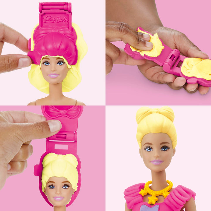 Play-Doh Barbie Ruffles and Bows Set, Make Doll Clothes with Modeling Compound & 9 Fashion Accessories, Arts & Crafts for Girls & Boys 5+ Retail $19.99