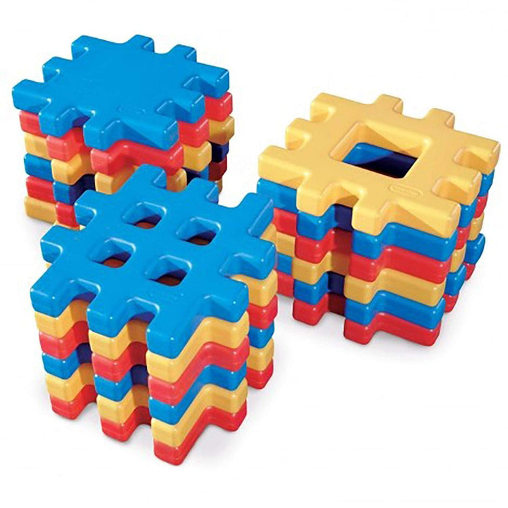 Little Tikes Big Waffle Block Set - 18 pieces, Blue/Red/Yellow Retail $82.99