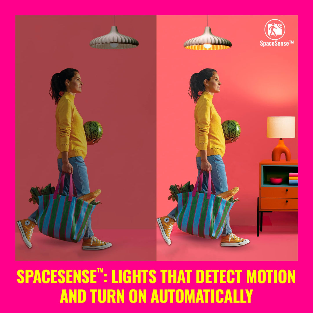 WiZ Connected 60W G25 Tunable White Filament Smart Light Bulbs - E26 LED Bulb - Control with Voice or App + Activate with Motion - Matter Compatible - 1 Pack Retail $15.39