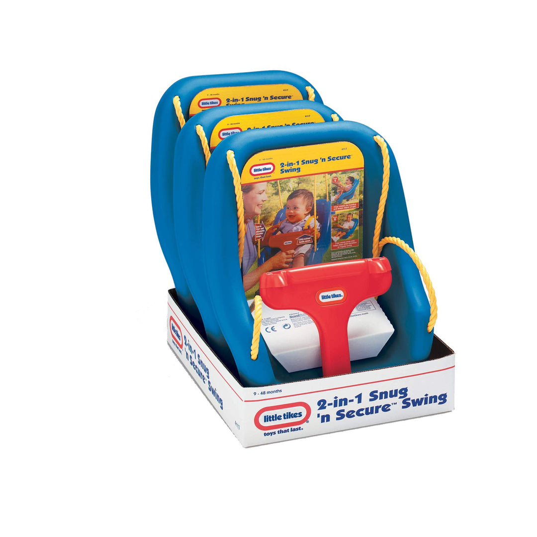 Little Tikes 2-in-1 Snug & Secure Swing , Blue Retail $29.99