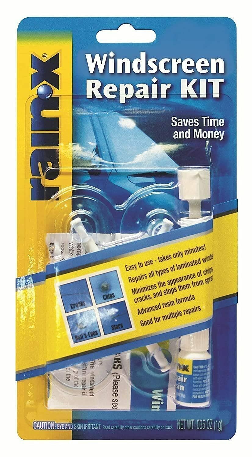 RainX Fix a Windshield Do it Yourself Windshield Repair Kit, for Chips, Cracks, Bulll's-Eyes and Stars Retail $13.39