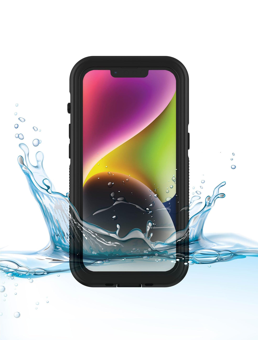 Body Glove Tidal Waterproof Case with Magsafe for iPhone 14 Pro Max Clear/Black Retail $39.99