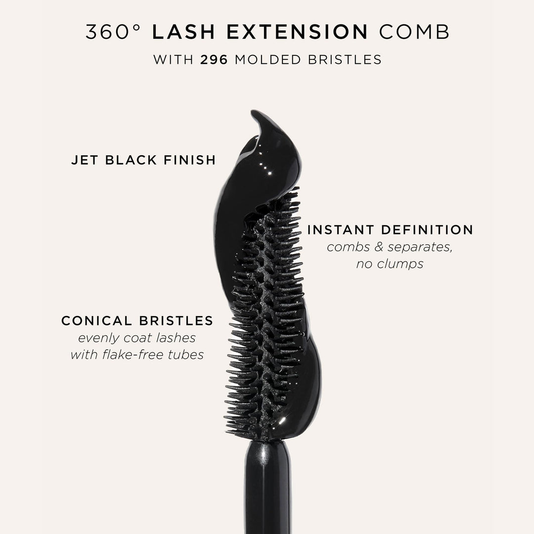 tarte tartelette XL tubing mascara Ã¢â‚¬â€œ Lash Extensions in a Tube with Peptide, Vitamin E & B5, Extra Length & Volume, Longwear, Smudge-Proof, Easy to Remove, Vegan & Cruelty Free