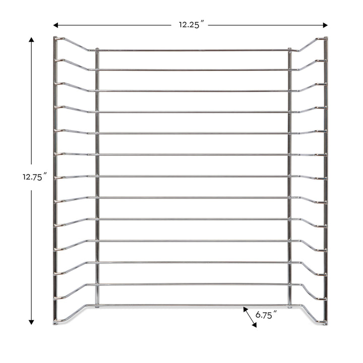 Melissa & Doug Multi-Fit Metal Wire Puzzle Rack 12 inches wide and 0.75 inches deep