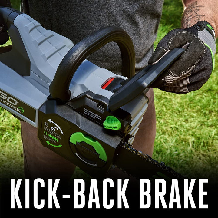 EGO POWER+ Chain Saw, 16Ã¢â‚¬Â Battery Powered Chainsaw, Electric Cordless, Includes 56V 2.5Ah Battery and Charger Ã¢â‚¬â€œ CS1611