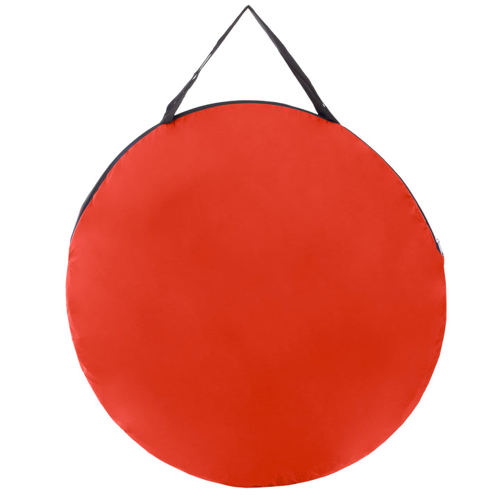 Pop-up Tent 2 Person, Water Resistant Barrel Style Tent for Camping with Rain Fly and Carry Bag, Sunchaser 2-Person Tent by Wakeman Outdoors (Red) Retail $64.99