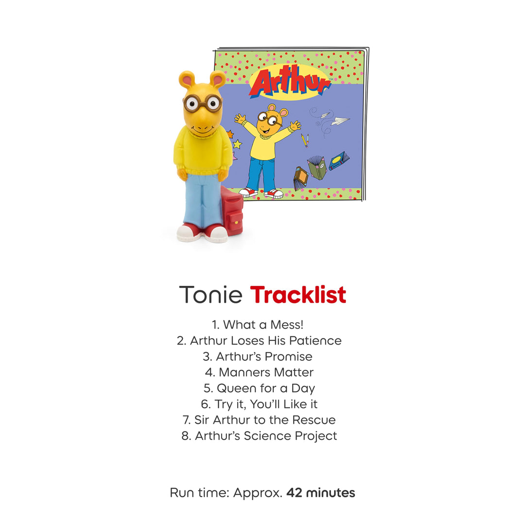 Tonies Arthur Audio Toy Figurine from PBS Kids Retail $19.99