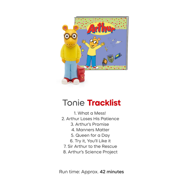 Tonies Arthur Audio Toy Figurine from PBS Kids Retail $19.99