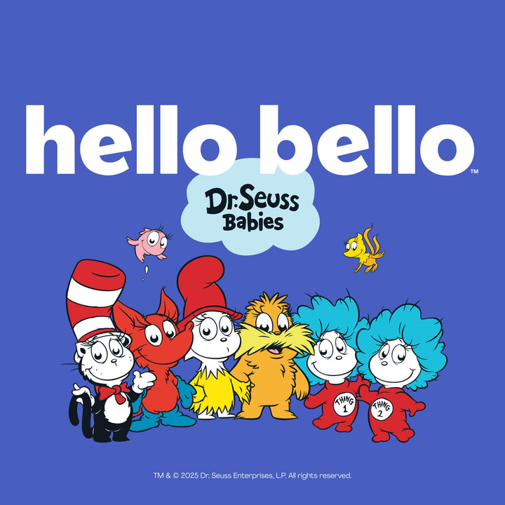 Hello Bello Dr. Seuss Babies Premium Diapers, Size 6, 42 Count: Softness & Protection for Sensitive Skin Retail $19.97