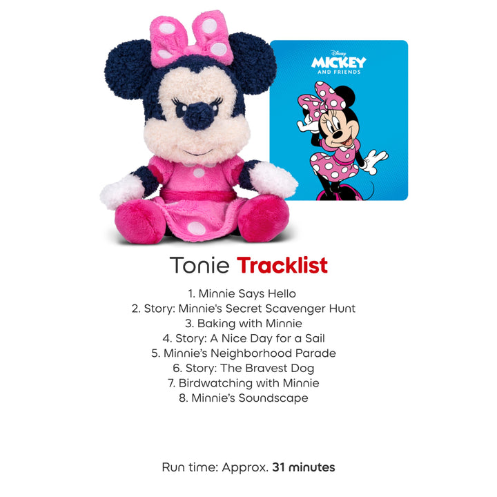 Tonies Cuddle Minnie Mouse Audio Toy Plush from Disney Retail $29.94