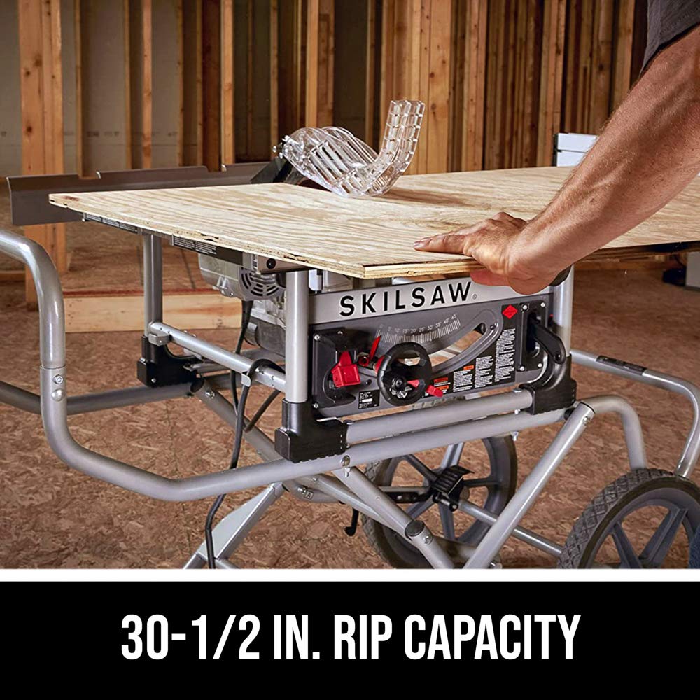 SKIL 10 Inch Heavy Duty Worm Drive Table Saw with Stand - SPT99-11 Retail $749.99