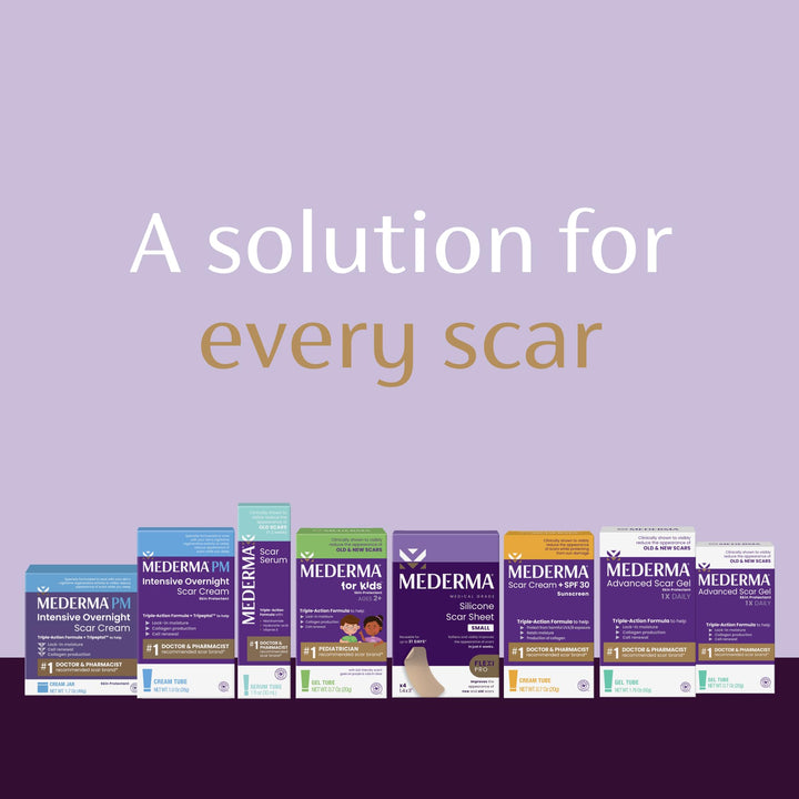 Mederma Scar Cream Plus SPF 30 - Advanced Scar Treatment, Protects from Sun Damage, Reduces Appearance of Scars from Acne, Burns, Surgery & Injury, 0.7 oz