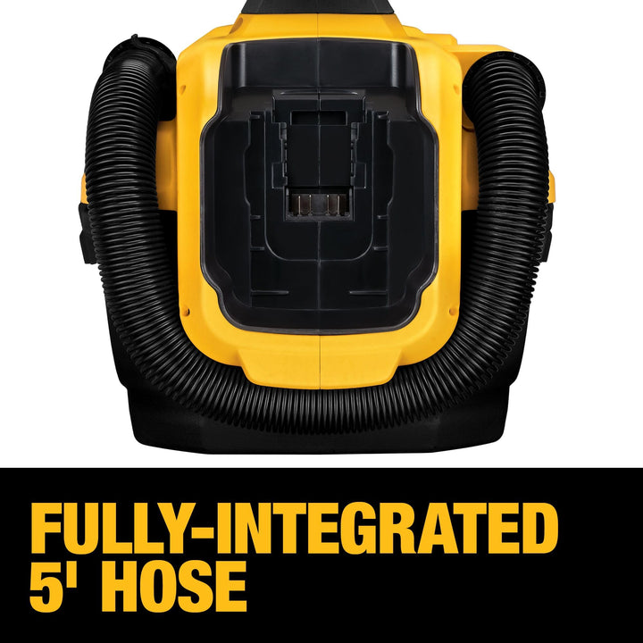 DEWALT 20V MAX Cordless Shop Vac, Wet Dry Vacuum Cleaner, Portable 2 Gallon Wet Dry Vac, Strong Suction Shop Vacuum with Hepa Filter, Tool Only (DCV580H) Retail $199.00