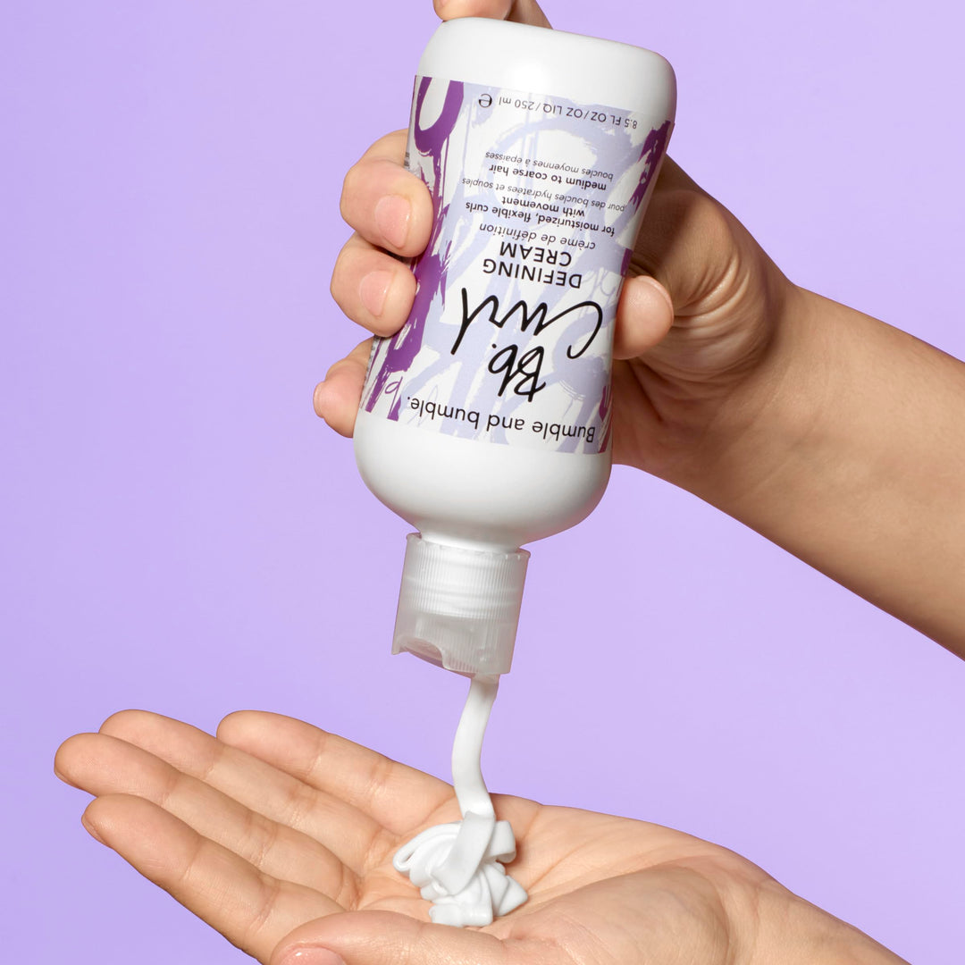 Bumble and bumble. Curl Defining Hair Styling Cream | For Moisturized Flexible Curls | Frizz Control | Coily, Curly, Wavy | With Jojaba, Avocado + Coconut Oil | Travel Size, 2 Fl Oz Retail $16.00