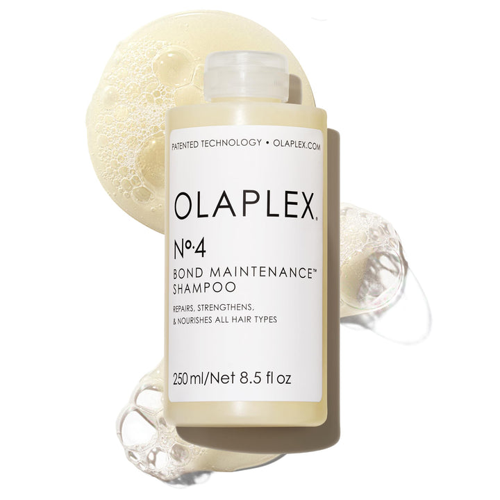 Olaplex NÃ‚Âº. 4 Bond Maintenance Shampoo: Reduces Breakage & Strengthens Hair | Hydrates, Smooths & Detangles | For Coily, Curly, Straight, and Wavy, Stocking Stuffer, 250 mL / 8.5 Fl. Oz.
