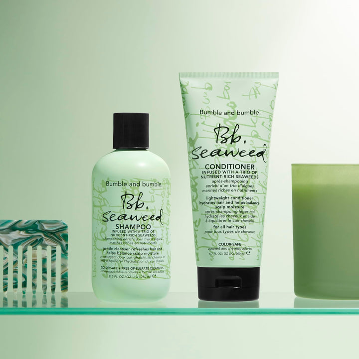 Bumble and bumble. Seaweed Hydrating Shampoo | For Fine-to-Medium Hair or Daily Washer | Sulfate-Free + Color Safe | StandardSize, 8.5 Fl Oz
