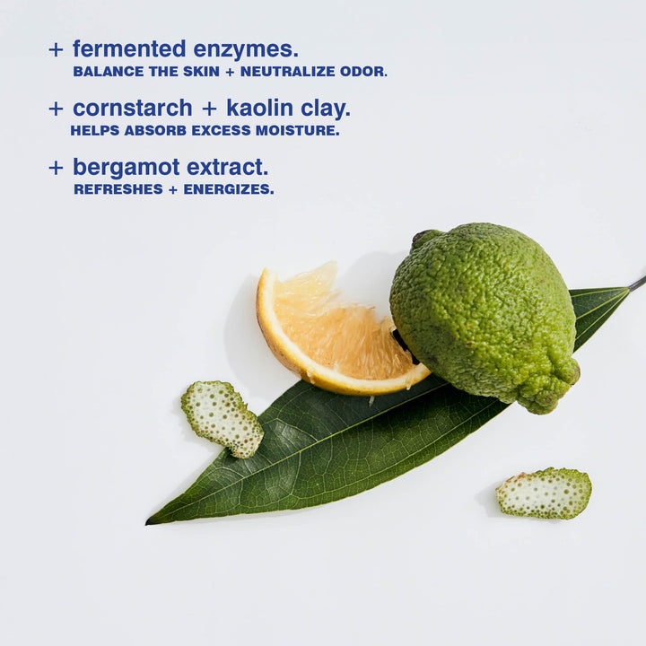 MALIN+GOETZ Bergamot Deodorant, natural effective odor & sweat defense, for all skin types, clear color, no residue/stains, free of aluminum, alcohol, baking soda, parabens, cruelty free 2.6 Fl Oz