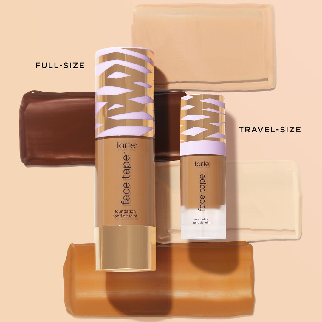 Tarte Face Tape Foundation Ã¢â‚¬â€œ Coverage Matte Finish Foundation with Snow Mushroom & Hyaluronic Acid for Hydration, Waterproof, Vegan & Cruelty-Free