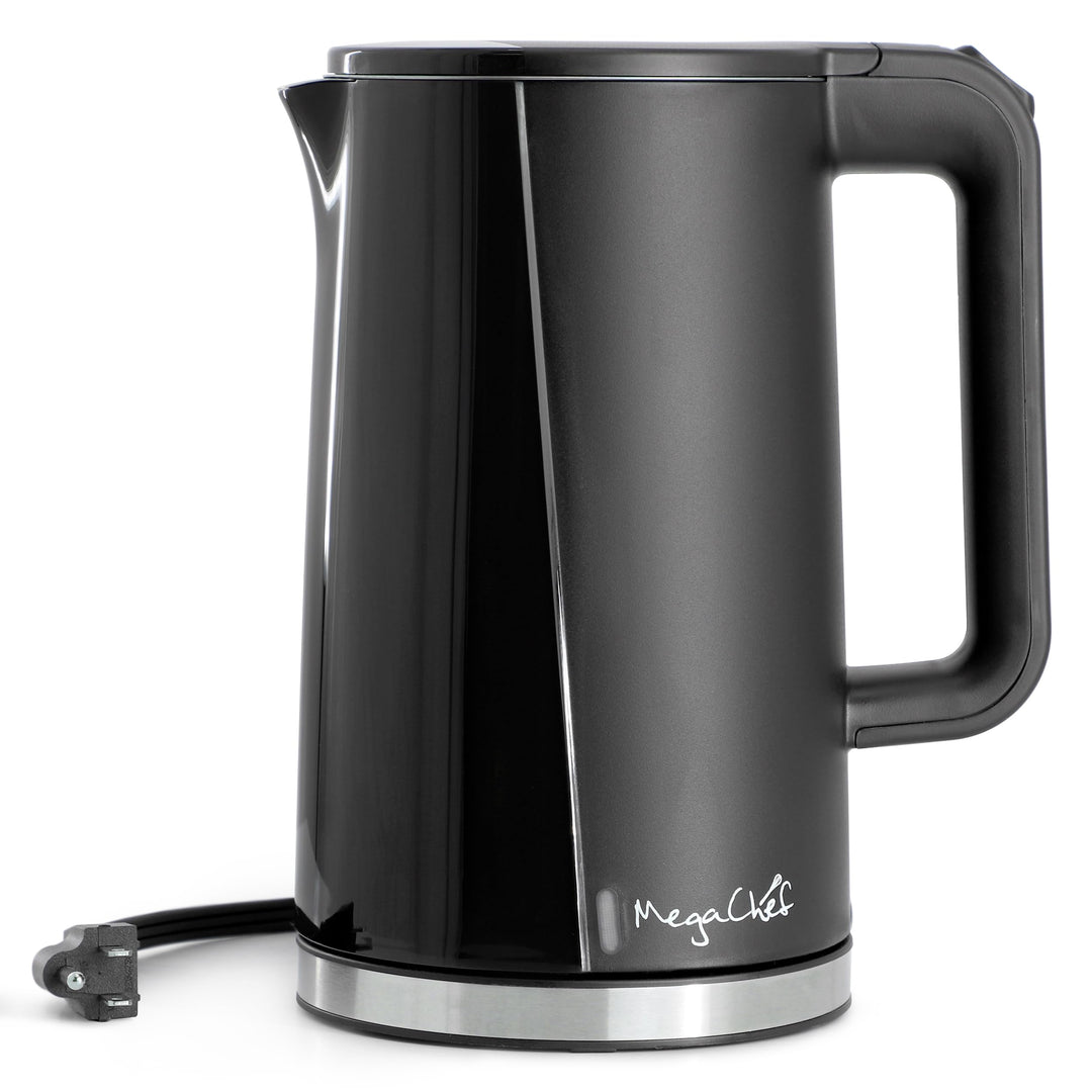 MegaChef 1.7 Quart Double Wall Insulated Stainless Steel Electric Watter Boiler/Tea Kettle Retail $39.99