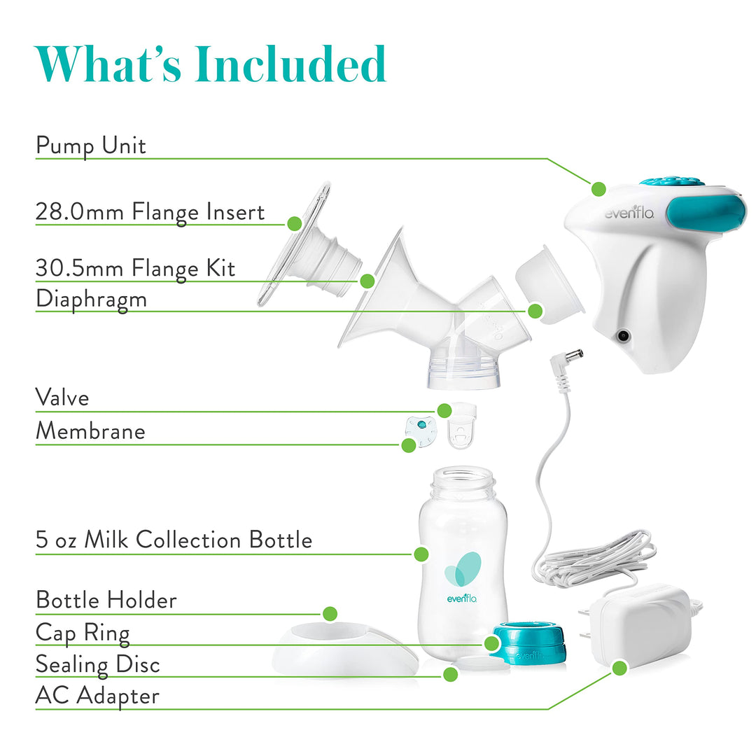 Evenflo Feeding Occasional Use Closed System Advanced Single Electric One-Handed Breast Pump Retail $39.99