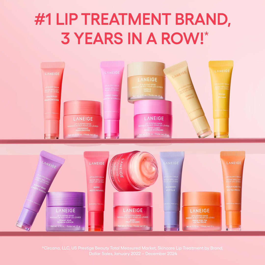 LANEIGE Strawberry Shortcake Lip Sleeping Mask: Intense Overnight Lip Mask for Soft, Hydrated Lips