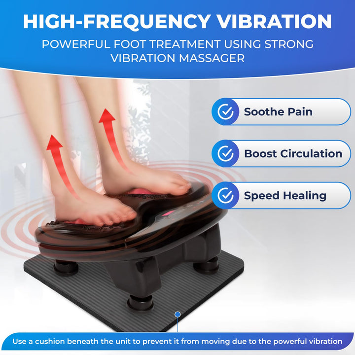 Daiwa Felicity Foot Vibe Pro Massager - Vibrating Electric Shiatsu Foot Massagers for Plantar Fasciitis Pain Relief Circulation Neuropathy - Calf Leg Feet Massage Retail $113.00