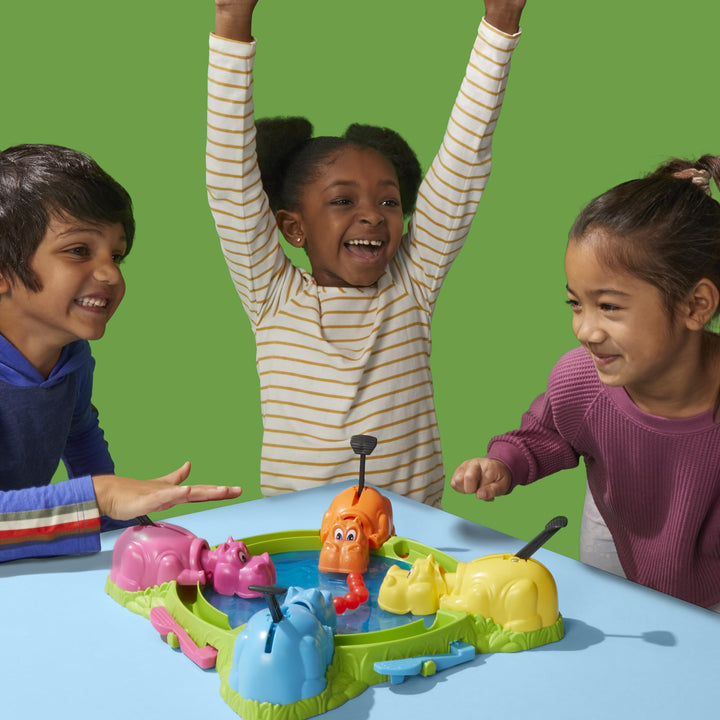 Hasbro Gaming Hungry Hungry Hippos Game for Preschoolers | Instant Marble Relaunch, Easy Set-Up & Storage| Ages 4 and Up | 2 to 4 Players | Kids Games Retail $19.84