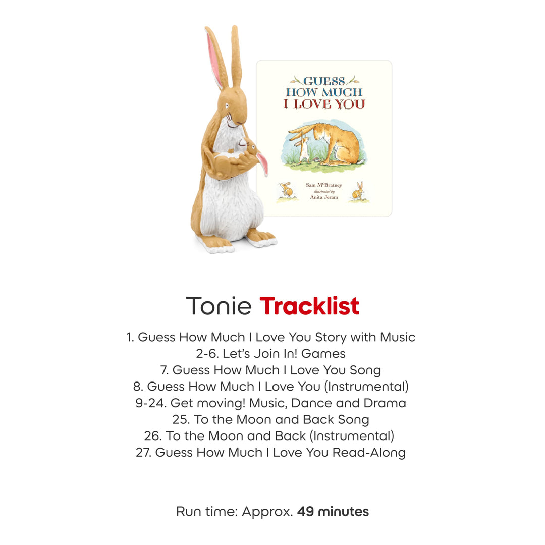 Tonies Guess How Much I Love You Audio Toy Figurine Retail $19.99