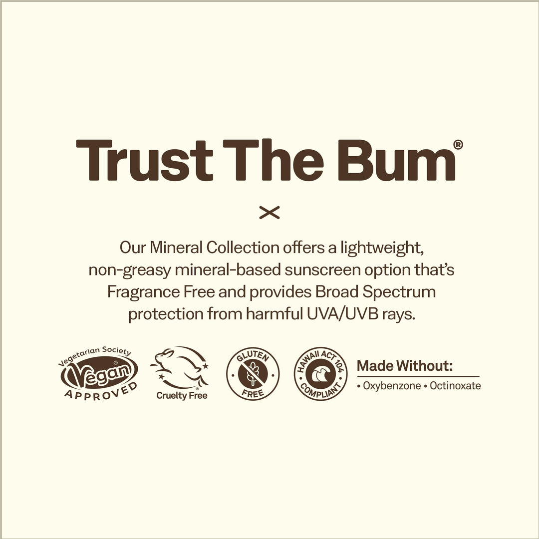 Sun Bum Mineral SPF 50 Sunscreen Body Lotion - Broad Spectrum Moisturizing Sunscreen with Vitamin E - Vegan and Hawaii 104 Act Compliant (Made without Octinoxate & Oxybenzone) - Travel Size - 3 oz