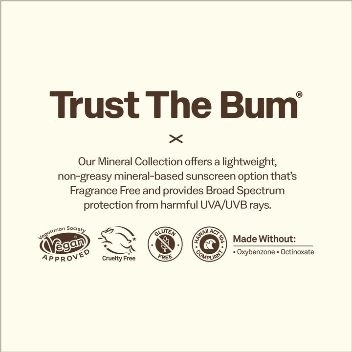 Sun Bum Mineral SPF 50 Sunscreen Body Lotion - Broad Spectrum Moisturizing Sunscreen with Vitamin E - Vegan and Hawaii 104 Act Compliant (Made without Octinoxate & Oxybenzone) - Travel Size - 3 oz