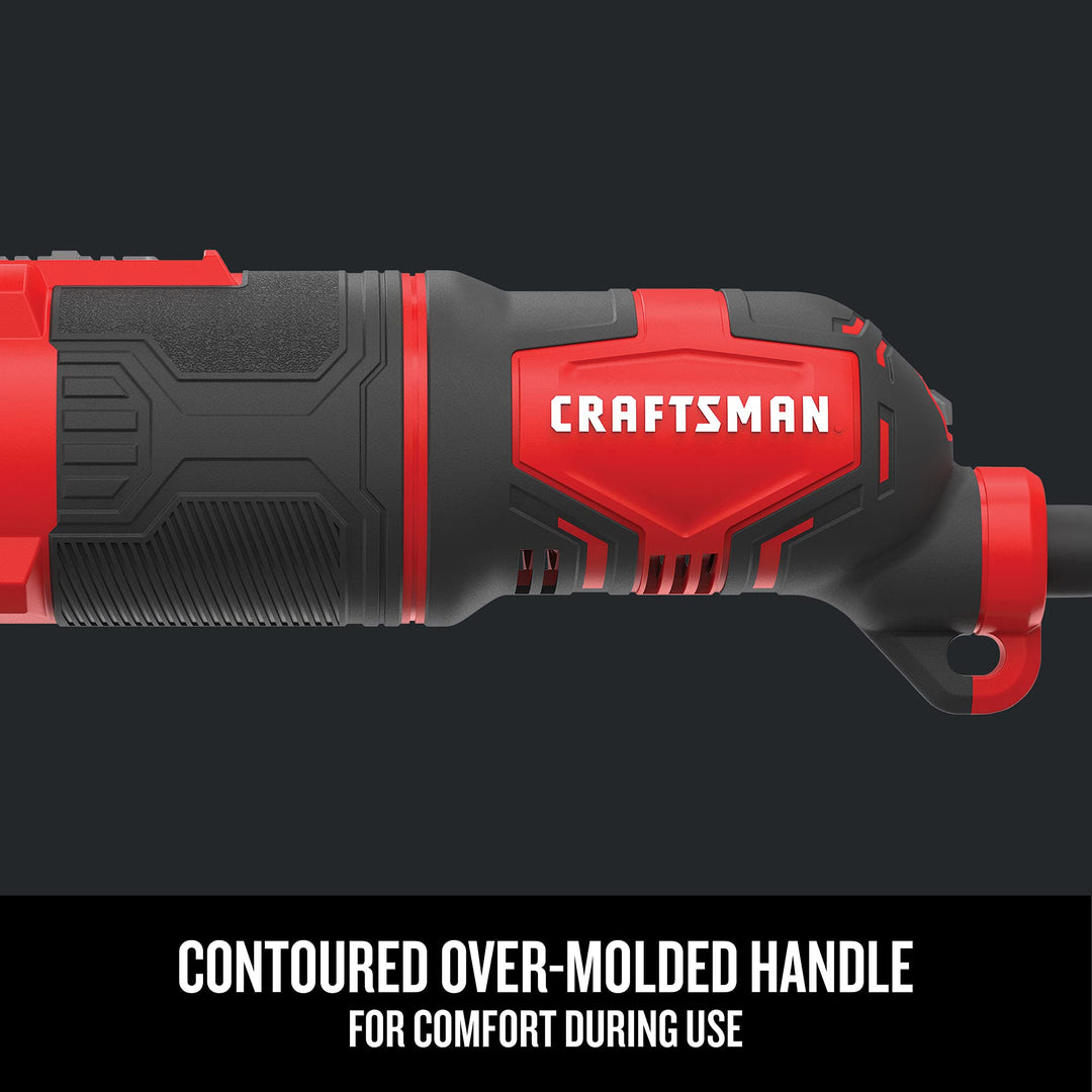 CRAFTSMAN Oscillating Tool, 3-Amp, Includes Universal Tool-free Accessory System, Blades, Sandpaper and Tool Bag, Corded (CMEW401) Retail $119.00